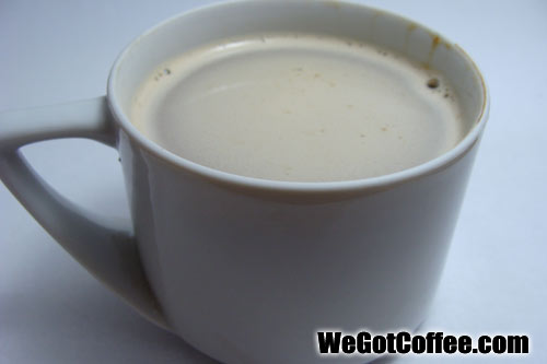 coffee mug getting stained
