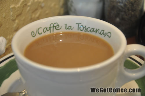 Brand of Coffee Served at Olive Garden | Caffee la Toscana