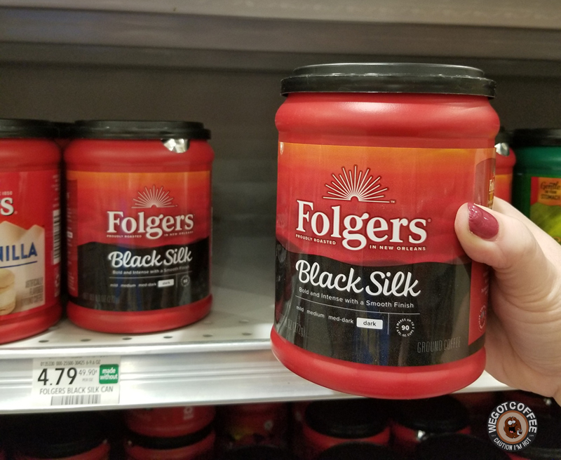 Folgers Black Silk Caffeine Content